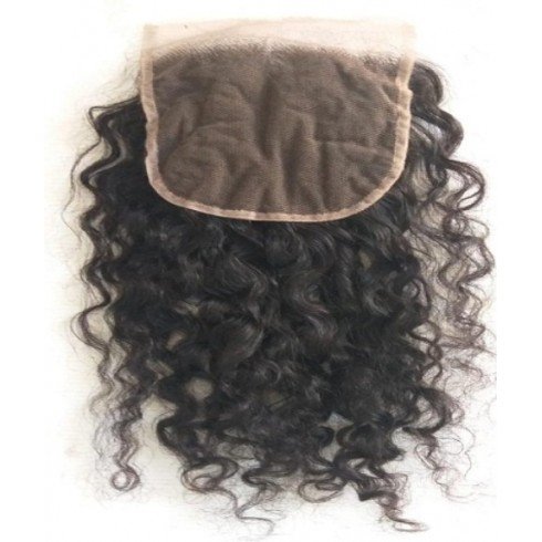  Brazilian Curly Lace closure,100% Raw Natural curly lace closure,Transparent Lace